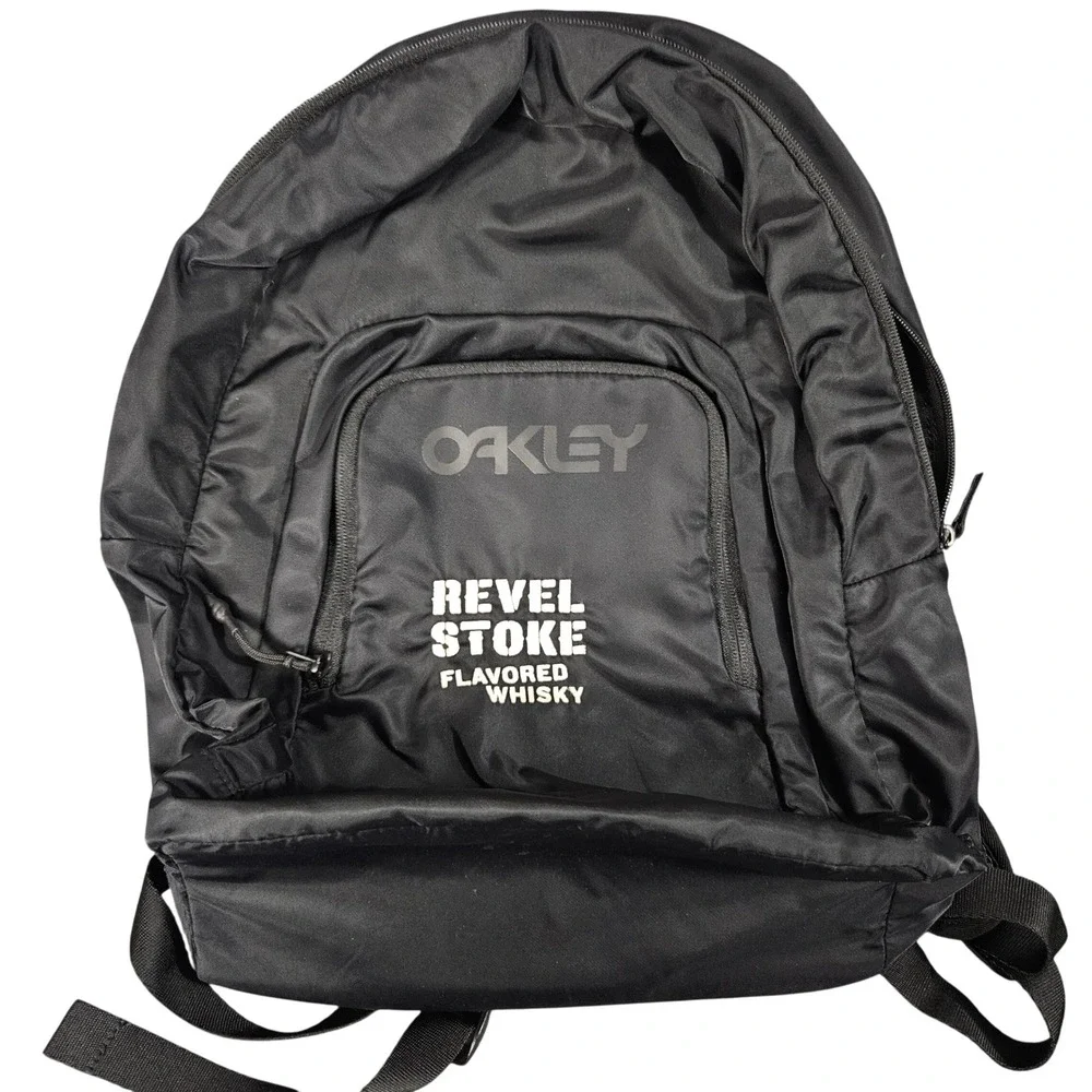 Oakley Backpack x Black Revel Stoke Whisky Promo‎ Logo Laptop Compartment Street